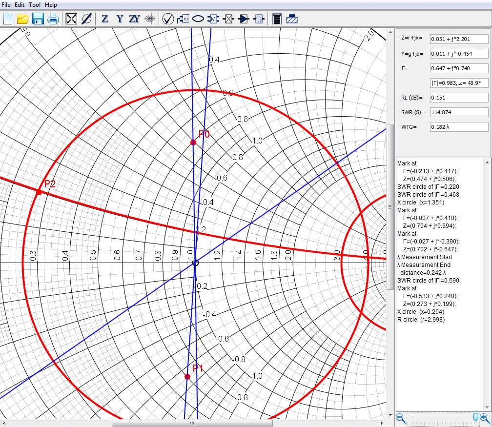 Interactive Smith Chart Tool